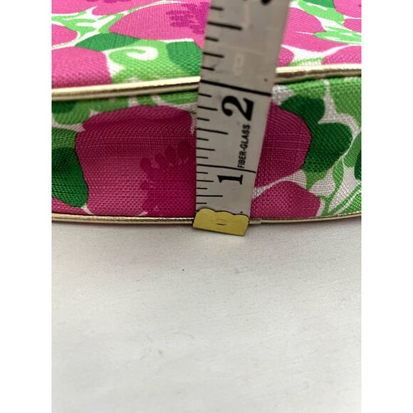 Lilly Pulitzer for Estee Lauder Pink Cosmetic Bag Floral Barbiecore Cute Case - Picture 9 of 9